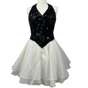 Vintage Prom Dress 1990's Formal Dress Size 13 De Laru Linda Bernell